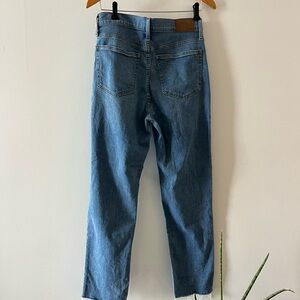 Madewell women’s  Straight Blue Jeans